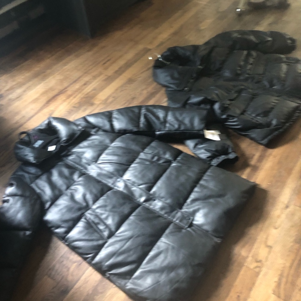 Sebby Black Quilted Puffer Jacket